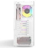 GameBooster GB-T005MW USB3.0 Mesh Panel ATX Beyaz Oyuncu Kasası (PSU Yok) thumbnail 2