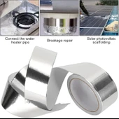 Alüminyum Folyo Bant Yanmaz Kombi Soba Borusu Bandı 48mm X 5M - 1