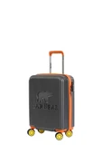 Bad Bear Logo Suitcase 23.01.80.003K K.Gri Kabin Küçük Boy Valiz 40LT - 2