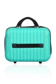 Polo&Sky Class Model Su Yeşili Renk Abs Makyaj Çantası El Valizi - 4