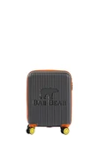 Bad Bear Logo Suitcase 23.01.80.003K K.Gri Kabin Küçük Boy Valiz 40LT - 1