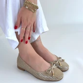 Pabucmarketi Bej Kadın Babet thumbnail 3