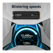 Crucial T700 4TB PCIe Gen5 NVMe M.2 SSD CT4000T700SSD3 - 2