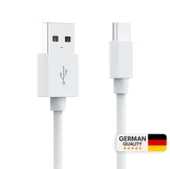 WOYAX by DEJİ WY-C12 67W USB to Type-C Data ve Hızlı Şarj Kablosu Beyaz 1.2metre - 1