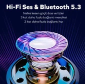 WOYAX by DEJİ Curvy HD Mikrofonlu Ultra Hafif HiFi Ses Beyaz Kulak İçi Kablosuz Bluetooth Kulaklık - 2