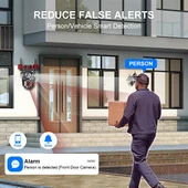 Avenir AV-S314 Wifi Hoparlörlü 4mp 2 Kameralı 10X Optik Zoomlu Ptz Kamera - 2