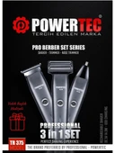 Powertec TR-375 3in1 Erkek Bakım Seti - 1