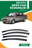 RENAULT 9  uyumlu oto camlara özel ölçü cam rüzgarlığı rüzgarlık thumbnail 1