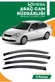 RENAULT SYMBOL 2013  uyumlu oto camlara özel ölçü cam rüzgarlığı rüzgarlık thumbnail 1