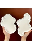 DEKOPOR Baroque Elegance Dekoratif Sunum Tepsisi - 4