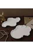 DEKOPOR Baroque Elegance Dekoratif Sunum Tepsisi - 8