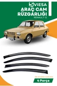 RENAULT 12  uyumlu oto camlara özel ölçü cam rüzgarlığı rüzgarlık thumbnail 1