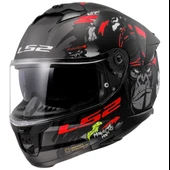 LS2 STREAM 2 A. MONKEY MAT SİYAH KASK L thumbnail 1