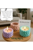 DEKOPOR Dekorea Twista Aromaterapi -- Mum Seti 4 parça doğal soya wax - 1