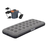 Bestway Single Tek Kişilik Şişme Yatak + Elektrikli Pompa 185x76x22cm 671GY BW141 thumbnail 1