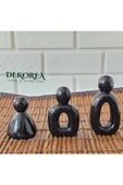 DEKOPOR Evolu Form Seti – Minimalist Aile Heykeli - 2