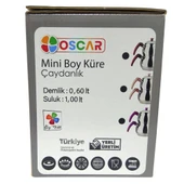 Yonca Oscar Küre Mini Boy Çelik Çaydanlık Kırmızı - 5