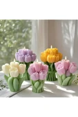 DEKOPOR Tulivie Çiçek Buketi Mum – Zarafetin Mum Hâli model 2 - 2