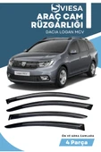 DACIA LOGAN MCV  uyumlu oto camlara özel ölçü cam rüzgarlığı rüzgarlık thumbnail 1