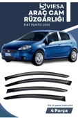 FIAT PUNTO 2010  uyumlu oto camlara özel ölçü cam rüzgarlığı rüzgarlık thumbnail 1
