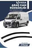 FIAT DUCATO 2 KAPI  uyumlu oto camlara özel ölçü cam rüzgarlığı rüzgarlık thumbnail 1
