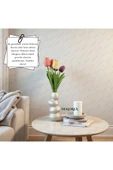 DEKOPOR Zen Seramik Dekoratif Vazo İNCİ - 4