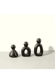 DEKOPOR Evolu Form Seti – Minimalist Aile Heykeli - 8