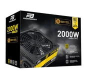 PowerBoost BST-ATX2000 2000w 14cm SİYAH fan, Mining  ATX PSU (Retail) - 2