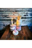 DEKOPOR Ripple Seramik Mumluk – Çok Amaçlı Modern Dekoratif Obje - 3