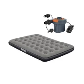 Bestway Ultra Queen 2 Kişilik Şişme Yatak + Elektrikli Pompa 191x137x22cm 671GZ BW144 - 1