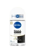 Nivea Black & White Invisible Roll On For Women İpeksi Pürüzsüzlük 50 ml - 1