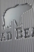 Bad Bear Logo Suitcase 23.01.80.001G Gri Büyük Boy Tekerlekli ABS Valiz 95 Lt. - 9