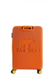 Bad Bear Logo Suitcase 23.01.80.001T Turuncu Büyük Boy Valiz 95LT - 3