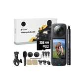Insta360 X4 360 Derece 8k Aksiyon Kamera Motosiklet Kit 256 GB - 1