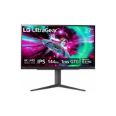 LG Ultragear 27GR93U-B 27" 1Ms 144Hz FreeSync/G-SYNC DisplayHDR™ 400 UHD (3840x2160) Pivot 4K IPS Gaming Monitör - 1