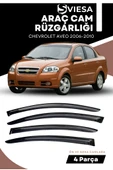 CHEVROLET AVEO 2006-2010 SD  uyumlu oto camlara özel ölçü cam rüzgarlığı rüzgarlık thumbnail 1