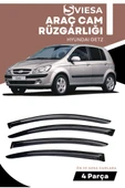 HYUNDAI GETZ  uyumlu oto camlara özel ölçü cam rüzgarlığı rüzgarlık - 1