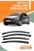 PEUGEOT 301  uyumlu oto camlara özel ölçü cam rüzgarlığı rüzgarlık - 1