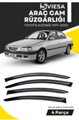 TOYOTA AVENSİS 1997-2002  uyumlu oto camlara özel ölçü cam rüzgarlığı rüzgarlık - 1
