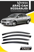 TOYOTA AVENSİS 2003-2009  uyumlu oto camlara özel ölçü cam rüzgarlığı rüzgarlık thumbnail 1
