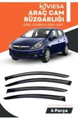 OPEL CORSA D 2007-2017  uyumlu oto camlara özel ölçü cam rüzgarlığı rüzgarlık - 6