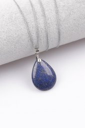 Lapis Lazuli Doğal Taş Kolye - 1