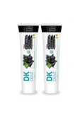 Dermokil Dk Dent Aktif Karbon Florürsüz Diş Macunu 75 ml 2'li Set thumbnail 1