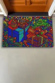 Valerine Life Merry Christmas Yılbaşı Hediye Kutulu Welcome Hoş Geldiniz Kapı Önü Paspası 45x70cm thumbnail 3