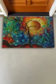 Valerine Life Masalsı Güneş Işıltılı Renklerin Dansı Welcome Hoş Geldiniz Kapı Önü Paspası 45x70cm thumbnail 2