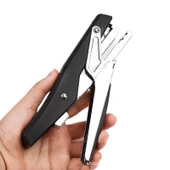 Valkyrie Profesyonel Metal Zımba Tabancası 60 Sayfa Kapasite 1000 Zımba Teli HEDİYE Ofis ve Ev Dayanıklı Siyah thumbnail 2