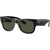 Ray-Ban Mega Wayfarer 0840S 901/31 Black-Green Güneş Gözlüğü - 1