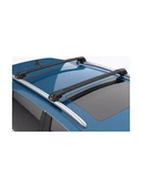 Dacia Renault Duster 2018-2025 Uyumlu Turtle Air-1 Full Kit Tavan Ara Atkı Seti 1002 82-86cm Siyah - 6