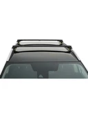 Dacia Renault Duster 2018-2025 Uyumlu Turtle Air-1 Full Kit Tavan Ara Atkı Seti 1002 82-86cm Siyah - 1