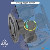 Zhltools Magsafe Uyumlu Masa Koltuk Klipsli Manyetik Telefon Tutucu thumbnail 4